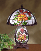 12 inches flower tiffany figure lamp ZM1201
