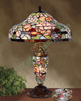 17 inches tiffany figure table lamps ZM1604
