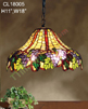 18 inches grape tiffany ceiling lamp CL18005