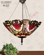 22 inches baroque tiffany ceiling lamp CL22001