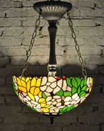 16 inches tiffany wisteria ceiling lamp CL16010