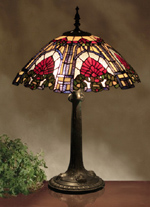 tiffany style stained glass table lamp T16059