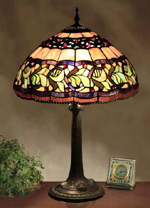 tiffany style stained glass lamp T16058