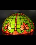 16 inches green style table lampshade SH16016