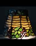 8 inches grape tiffany table lampshade SH08001