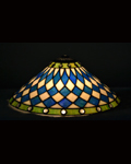 16 inches lattice tiffany lamp shade SH16018