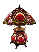 17 inches tiffany figure table lamp ZM1703