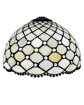 12 inches white tiffany lamp shade SH12017