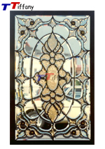bevel stained glass tiffany window panel WP017-S
